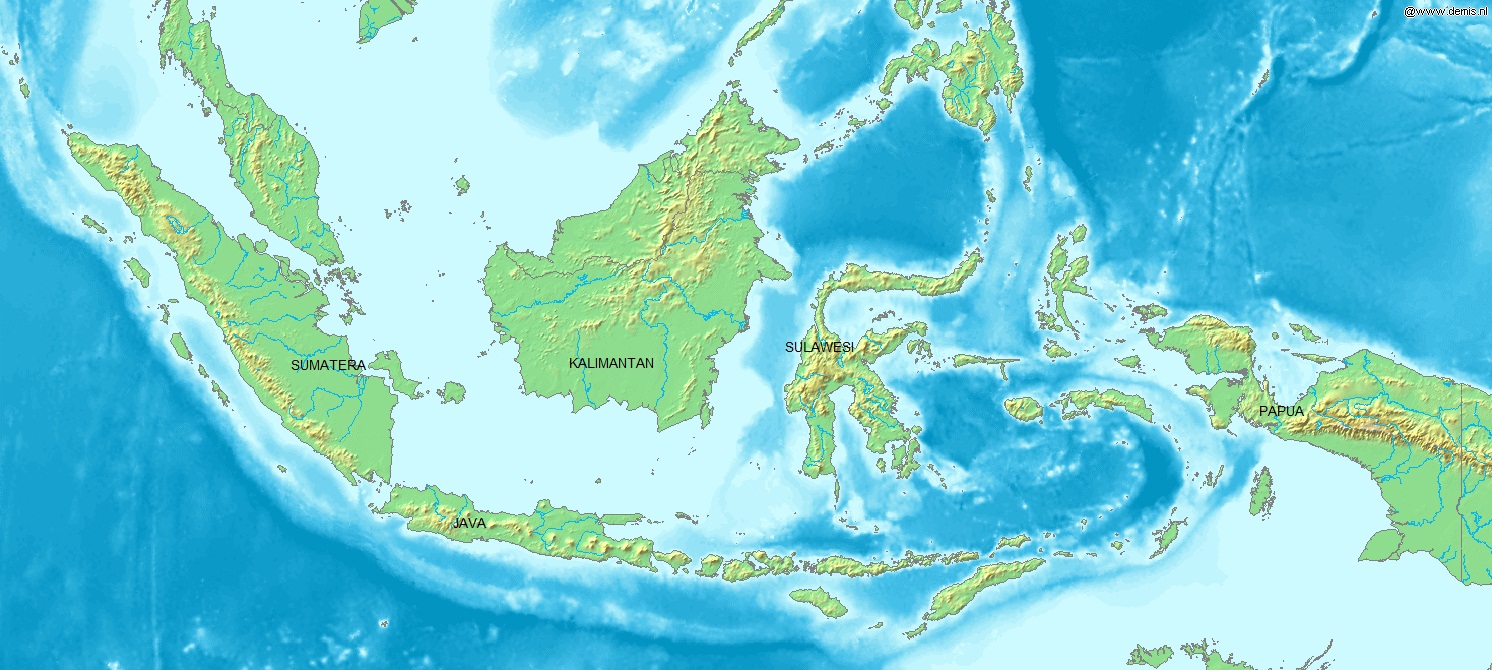 Indonesia Largest Islands