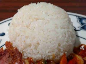 Nasi steamed rice