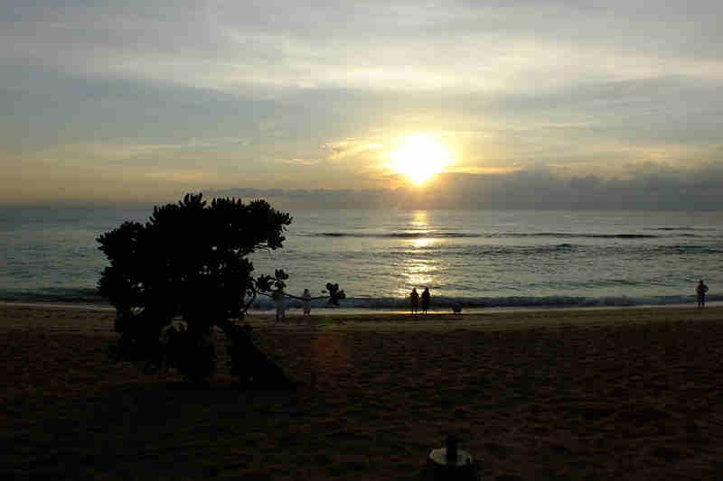 Sunrise at Nusa Dua Beach Bali