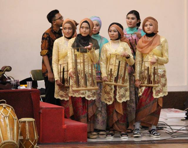 angklung Indonesia Traditional Music Instrument A